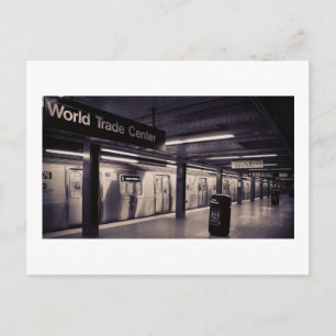 Carte Postale Station de métro World Trade Centre - NYC