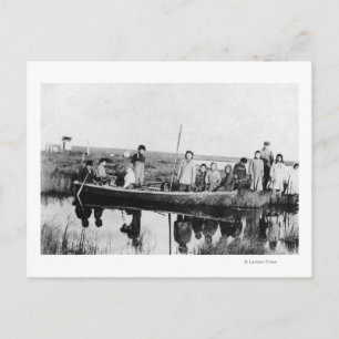 Carte Postale Station de mission morave sur le Kuskokwim