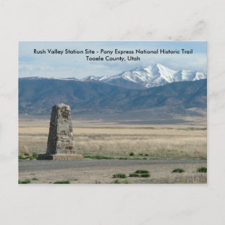 Carte Postale Station de Rush Valley