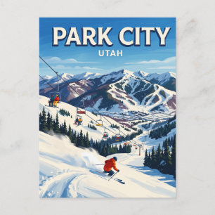 Carte Postale Station de ski de Park City Mountain Resort Utah