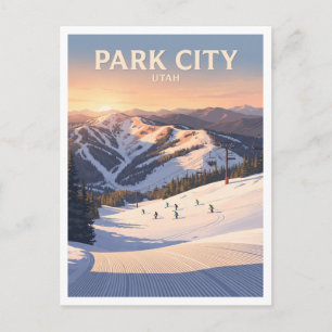 Carte Postale Station de ski de Park City Mountain Resort Utah