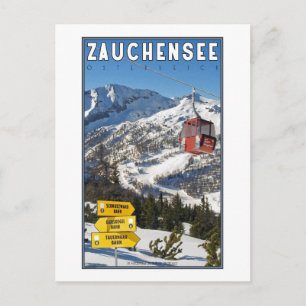Carte Postale Station de ski de Zauchensee
