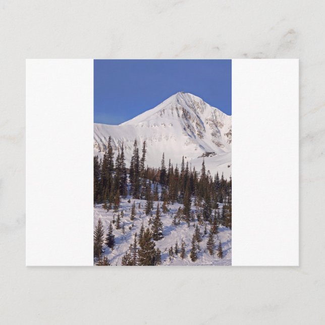 Carte Postale Station de ski et de snowboard Big Sky Montana (Devant)