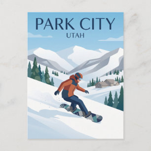 Carte Postale Station de ski Park City Mountain Resort Utah