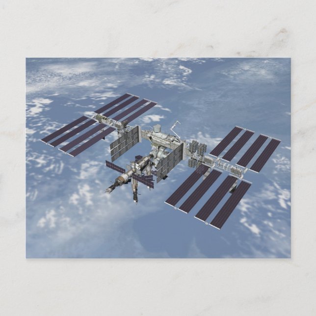 Carte postale / Station spatiale internationale (Devant)
