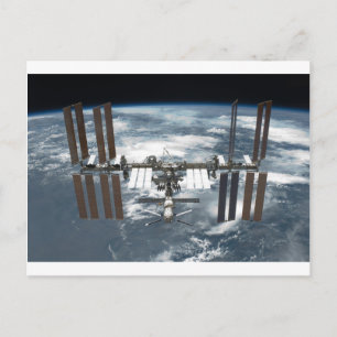 Carte Postale Station spatiale internationale ISS, Endeavor 2011