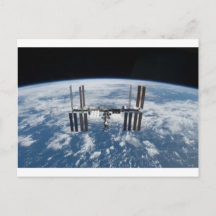 Carte Postale Station spatiale internationale — vue d'Atlantis