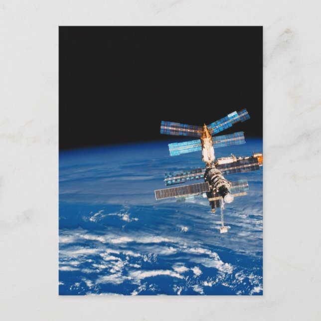 Carte Postale Station spatiale Orbite Terre 3 (Devant)