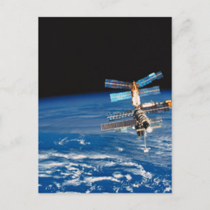 Carte Postale Station spatiale Orbite Terre 3