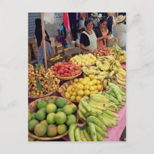 Carte Postale Stationnement de fruits et légumes