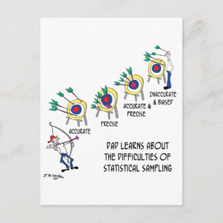 Carte Postale Statistics Cartoon 9225
