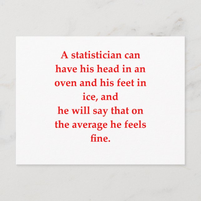 Carte Postale statistiques (Devant)