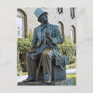 Carte Postale Statue