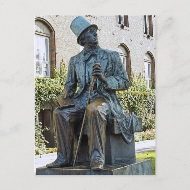 Carte Postale Statue (Devant)