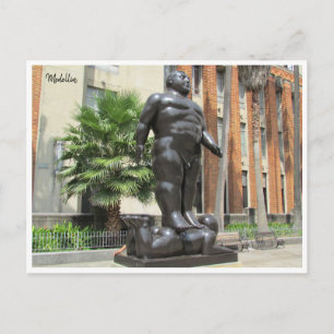 Carte Postale statue botero