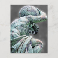 Statue de Bismarck, Berlin, Atlas du Dieu grec, Ba