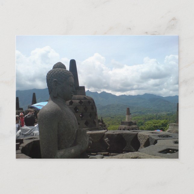 Carte Postale Statue de Bouddha (Devant)