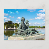 Statue de bronze dans le jardin du château de Vers