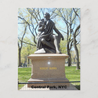 Carte Postale Statue de Central Park