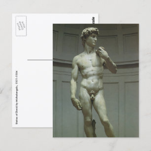 Carte Postale Statue de David de Michel-Ange