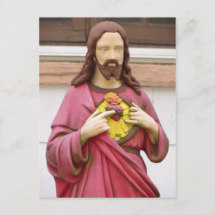 Carte Postale Statue de Jésus