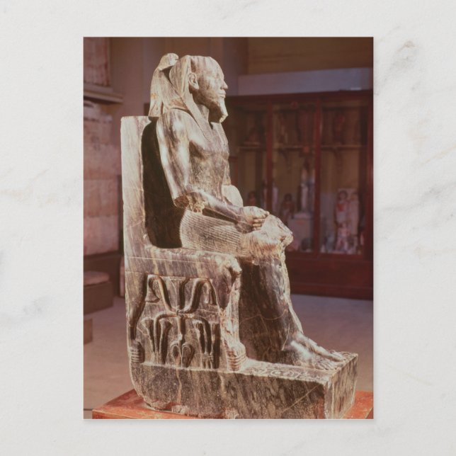 Carte Postale Statue de Khafre enthérée (Devant)
