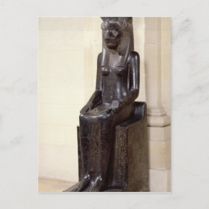 Carte Postale Statue de la déesse à tête de lion Sekhmet