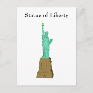 Carte postale : Statue de la Liberté