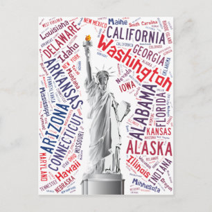 Carte Postale Statue de la Liberté