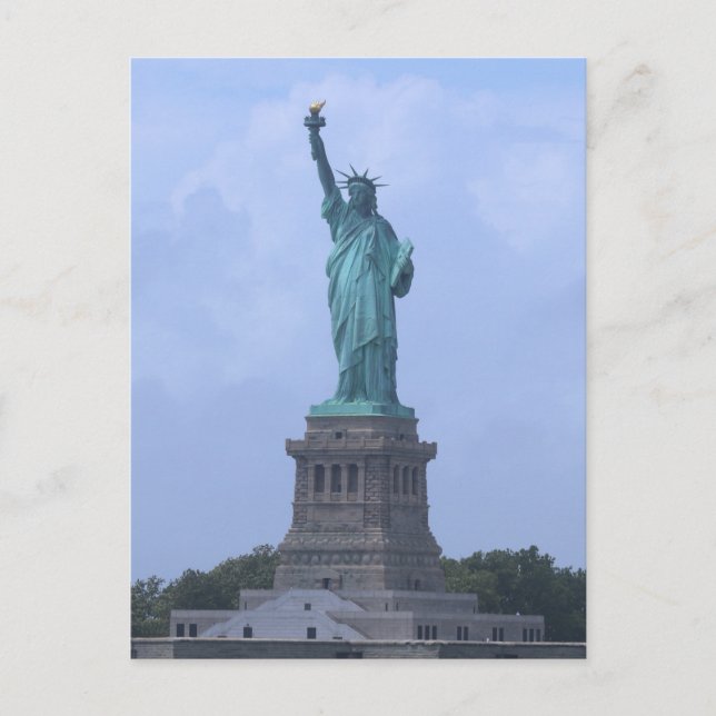 Carte Postale Statue De La Liberté (Devant)