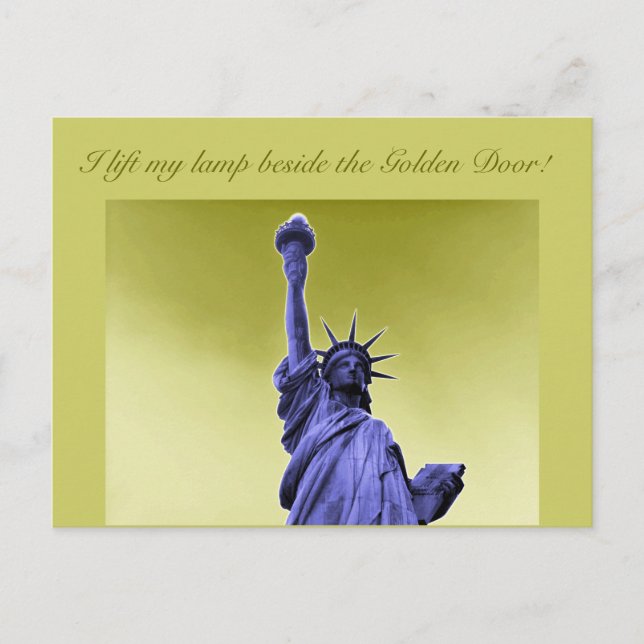 Carte Postale Statue de la Liberté (Devant)