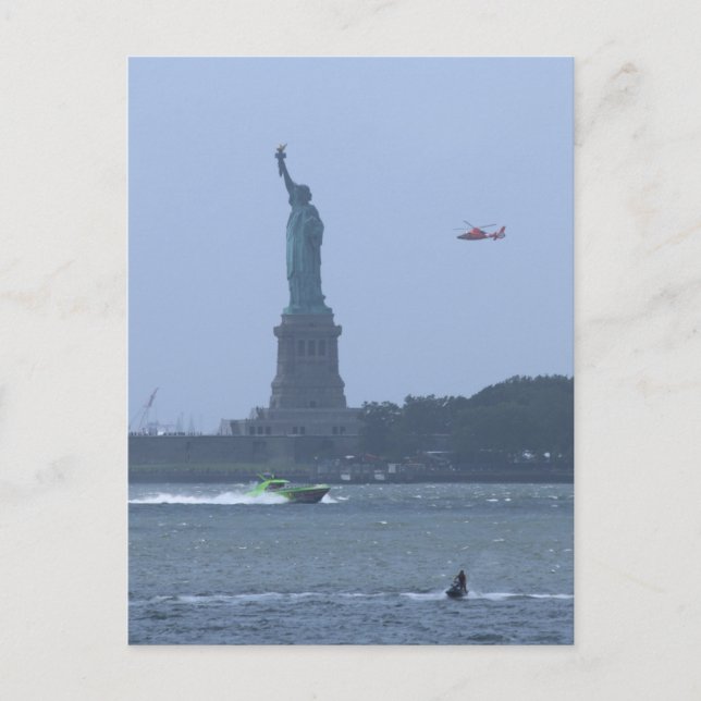 Carte Postale Statue De La Liberté (Devant)