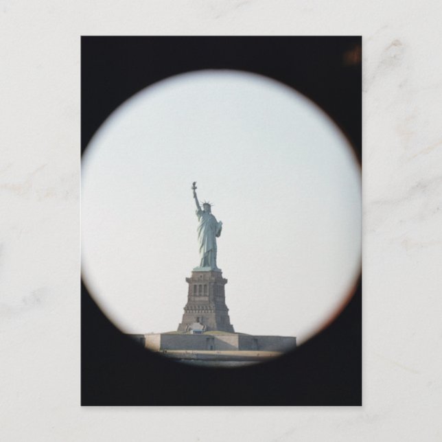 Carte Postale Statue de la Liberté, 1886 (Devant)