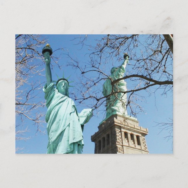 Carte Postale Statue de la Liberté, Liberty Island, New York (Devant)