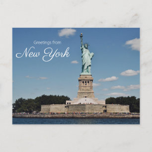 Carte Postale Statue de la Liberté New York