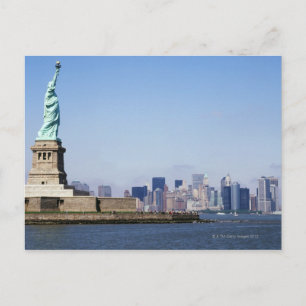 Carte Postale Statue de la liberté, New York City, New York