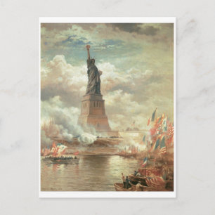 Carte Postale Statue de la Liberté, New York vers les années 180