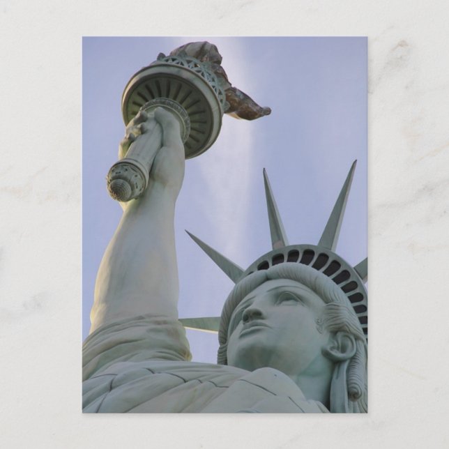 Carte Postale Statue de la Liberté - Statua della Libertà (Devant)