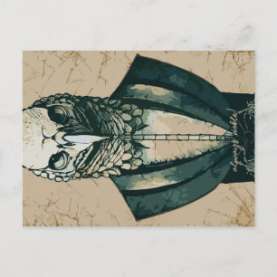 Carte Postale Statue de l'aigle à Bald Aristocrat