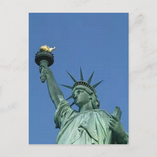 CARTE POSTALE STATUE DE LIBERTÉ DE NEW YORK (Devant)