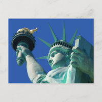 Statue de Liberty Landmark Vacation Postcards
