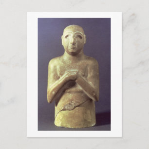Carte Postale Statue de l'Utu God, Mésopotamian, c.2400 BC (li