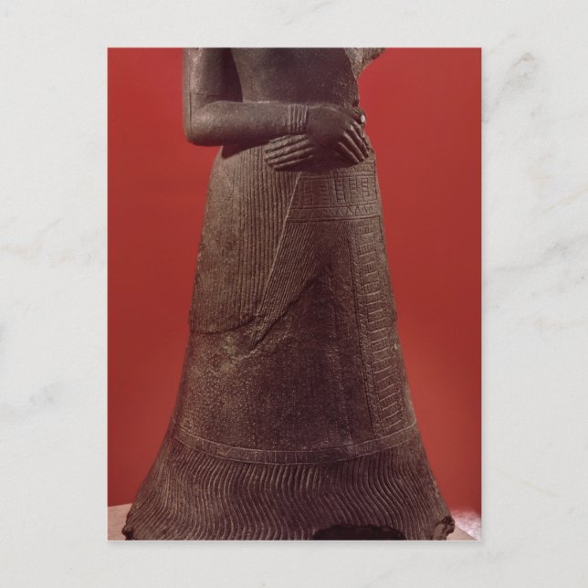 Carte Postale Statue de Napirasu, épouse de Elamite King (Devant)