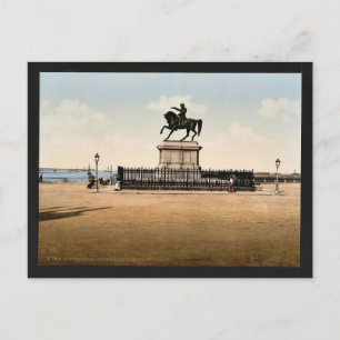 Carte Postale Statue de Napoléon I, Cherbourg, France classique