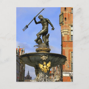 Carte Postale Statue de Neptune