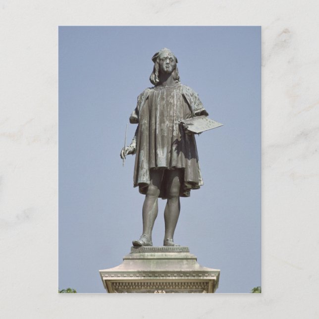 Carte Postale Statue de Raphael Sanzio d'Urbino, 1897 (Devant)