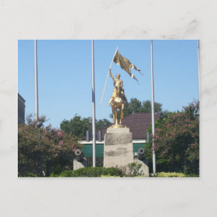 Carte Postale Statue de Saint Jean d'Arc