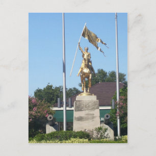 Carte Postale Statue de Saint Jean d'Arc