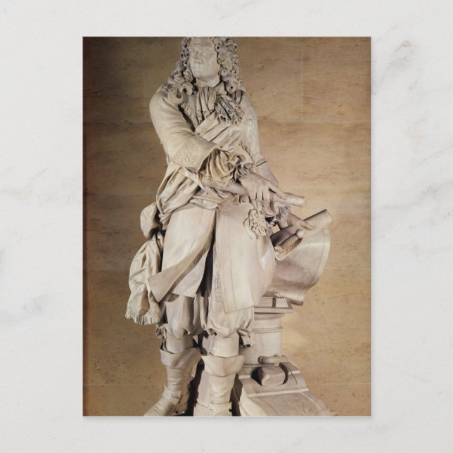 Carte Postale Statue de Sébastien Le Prestre de Vauban 1785 (Devant)