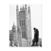 Statue de Winston Churchill à Londres